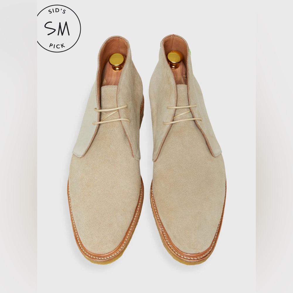 Sid Mashburn Stone Chukka Boots
